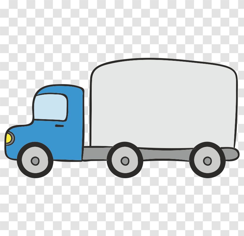 Car Truck Paper Drawing Vehicle - Cardboard Transparent PNG