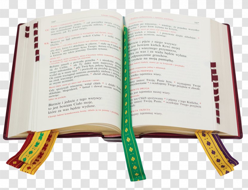 Roman Missal Księgi Liturgiczne Book Liturgy - Edition Transparent PNG