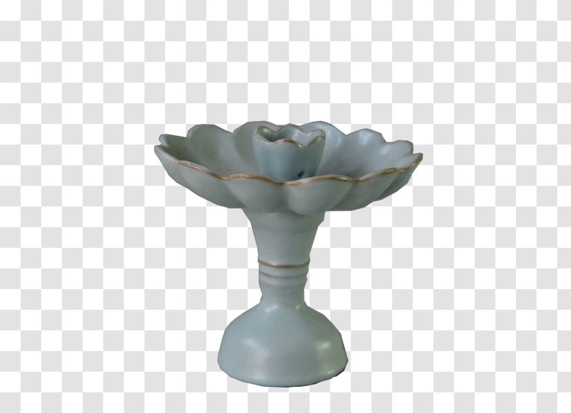 Vase Tableware Glass Ceramic - Chinese Wind Lotus Lamp In Kind Promotion Transparent PNG
