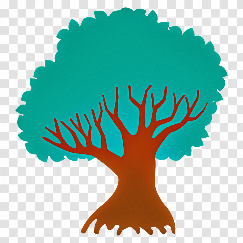 Green Tree Plant Logo Transparent PNG