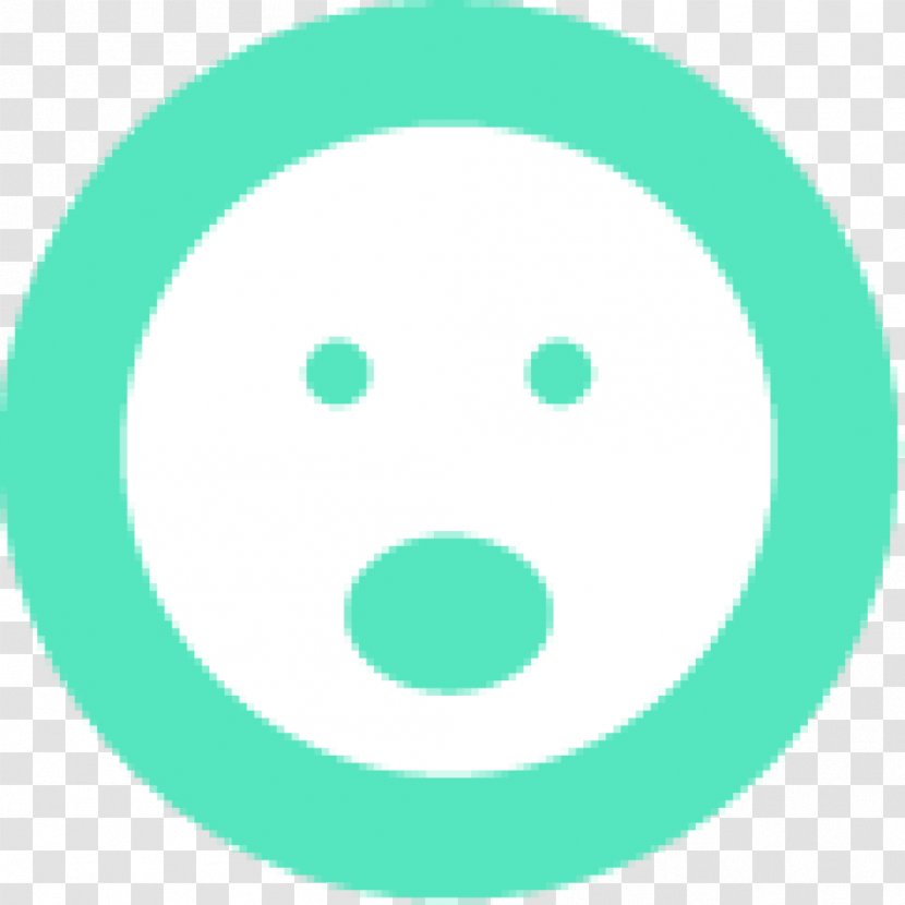 Emoticon Smiley Green Teal - Turquoise - 25 Transparent PNG