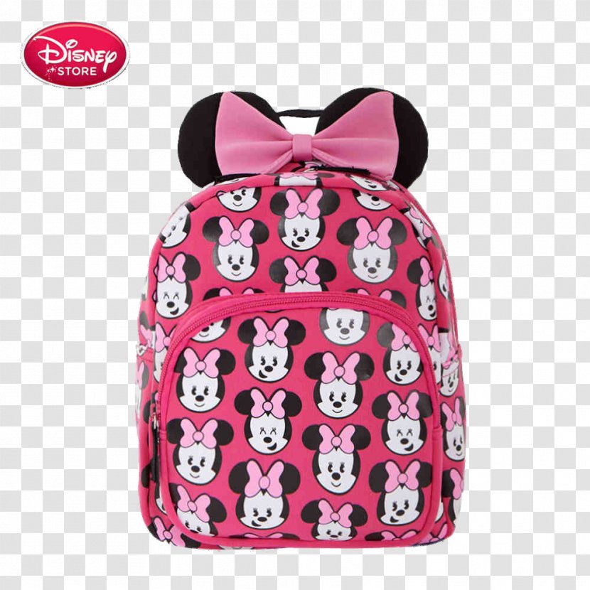 Hong Kong Disneyland Minnie Mouse Mickey Handbag - Watercolor - Disney Bag Lady Transparent PNG