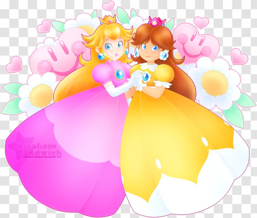 Princess Daisy Peach Super Mario Bros. Rosalina Smash Ultimate - Bros Transparent PNG