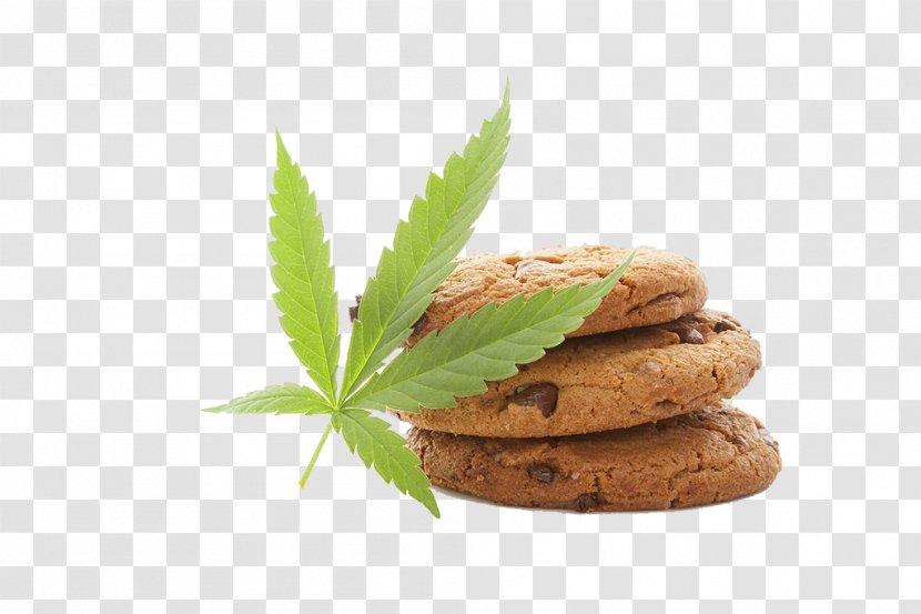 Chocolate Chip Cookie Cannabis Smoking Brownie - Biscuit - Marijuana Leaves And Biscuits Transparent PNG