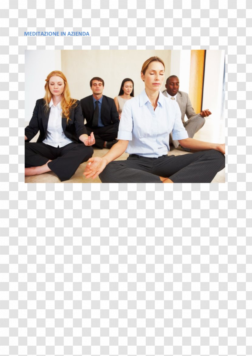 Yoga Workplace Corporation Lotus Position Business - Stress Management Transparent PNG