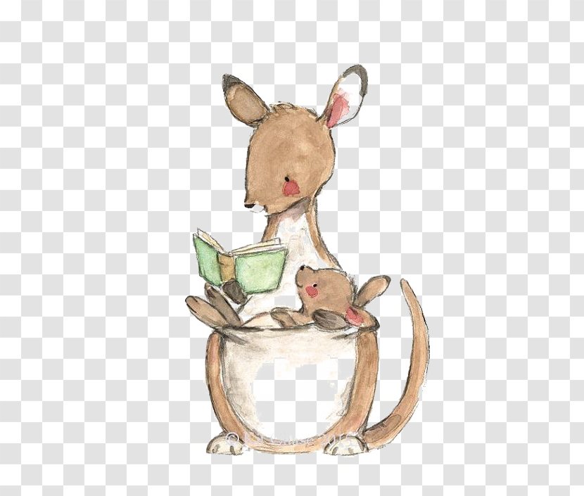 Paper Kangaroo Drawing Clip Art - Care Transparent PNG