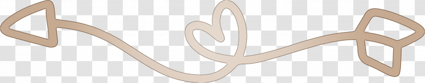 Simple Arrow Heart Arrow Transparent PNG