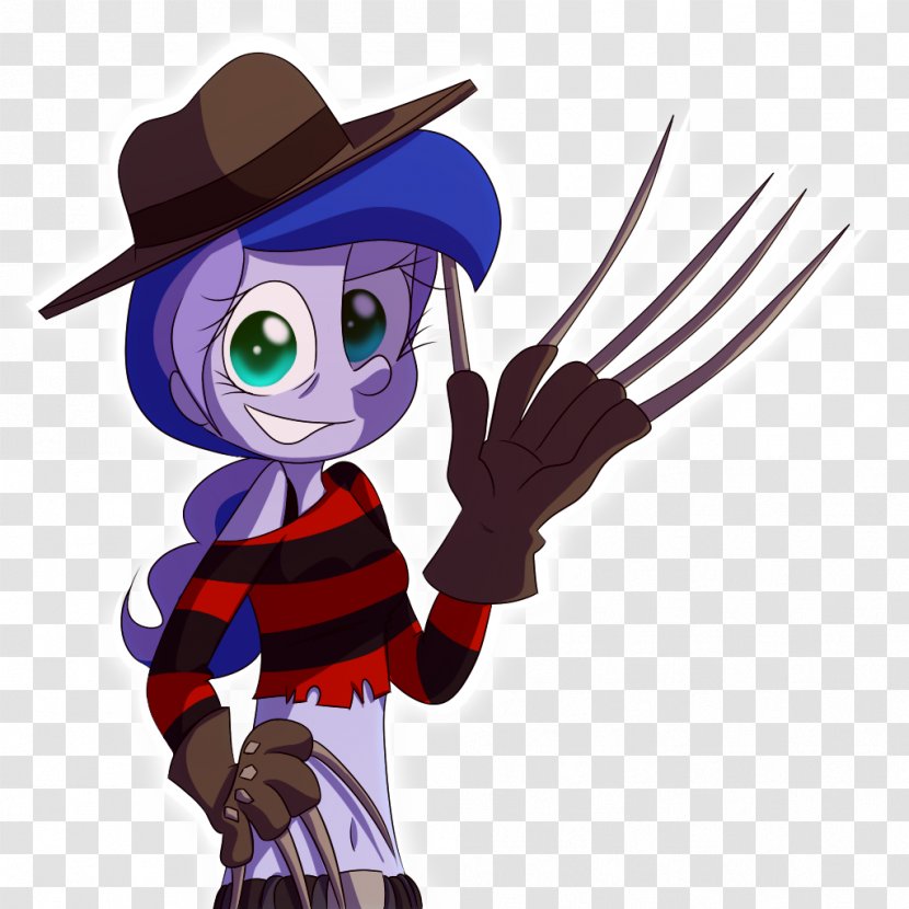 Freddy Krueger Princess Luna Twilight Sparkle Cadance Pony - Cartoon - Human Transparent PNG