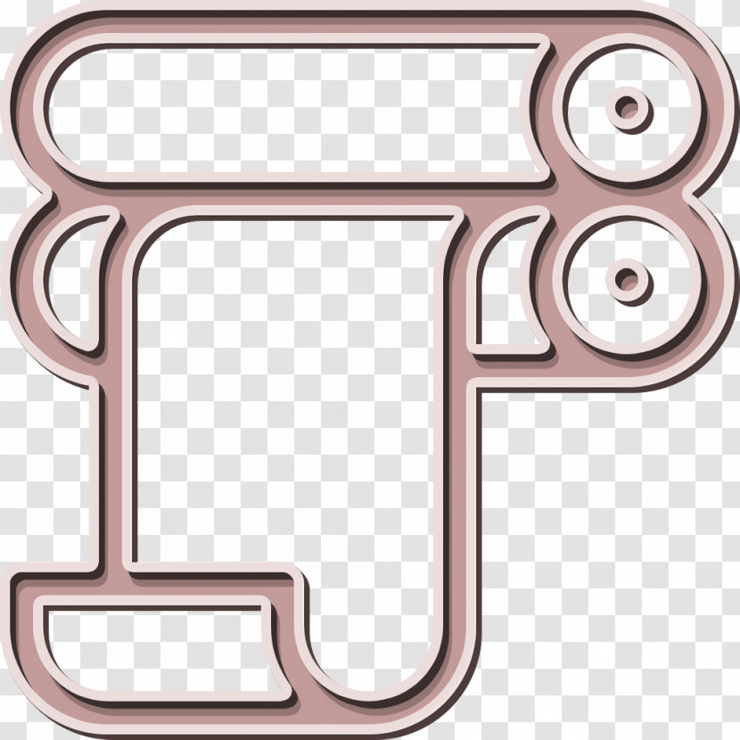 Rolling Machine Icon Paper Icon Industry Icon Transparent PNG