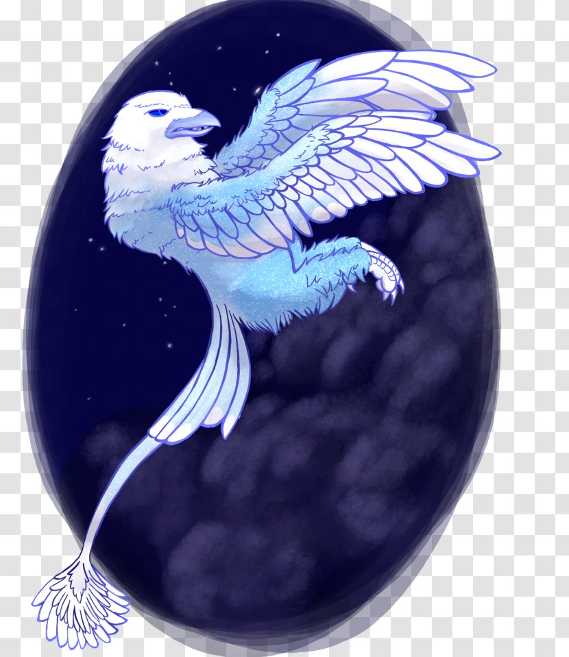Eagle Cobalt Blue Beak Transparent PNG