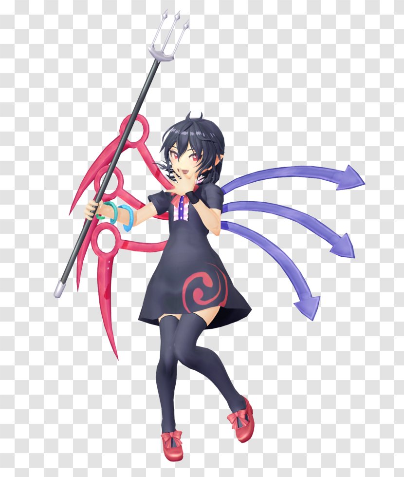 Undefined Fantastic Object Nue MikuMikuDance Cirno - Frame - Cartoon Transparent PNG