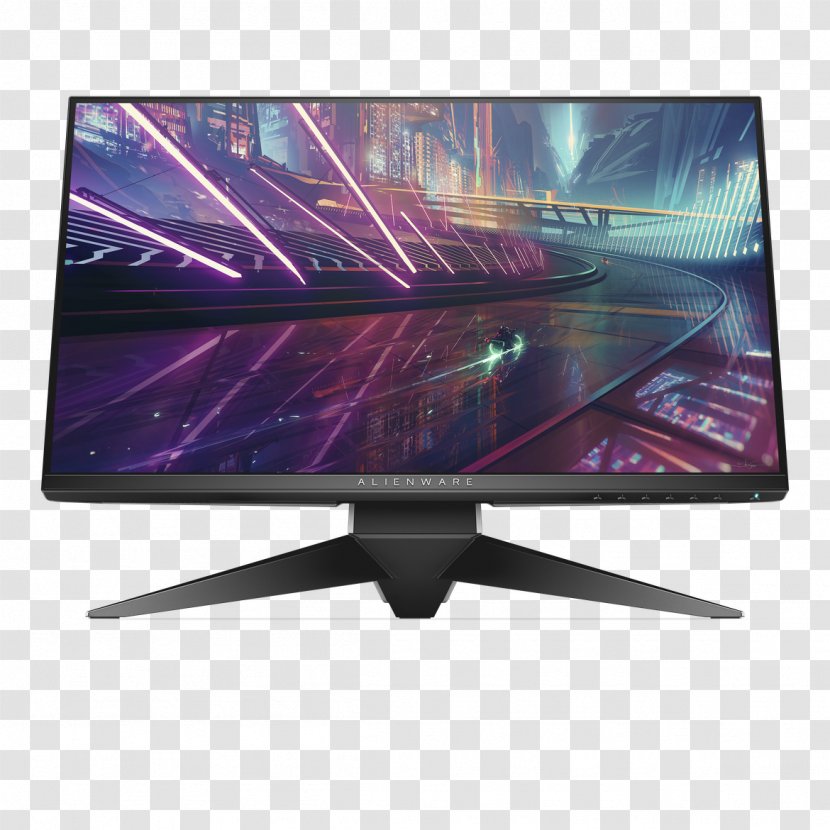 Dell Computer Monitors Alienware FreeSync Refresh Rate - Screen Transparent PNG