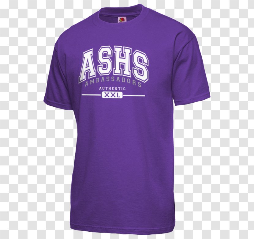 T-shirt Sleeve Sports Fan Jersey Sportswear - Purple - Tshirt Transparent PNG