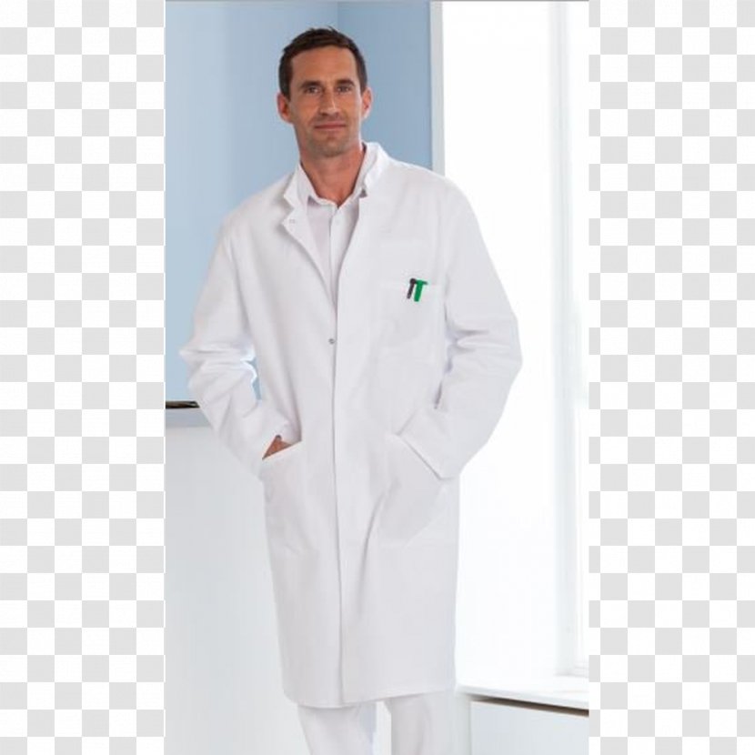 Lab Coats T-shirt Workwear White Jacket - Outerwear Transparent PNG