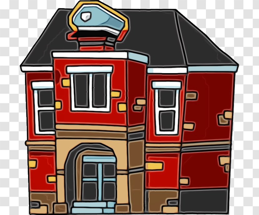 House Clip Art Building Home Shed - Paint - Toy Roof Transparent PNG