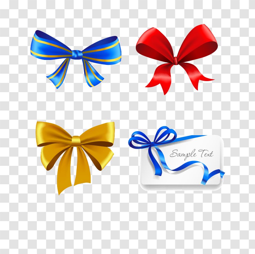 Gift Ribbon Computer File - Variety Bow Transparent PNG