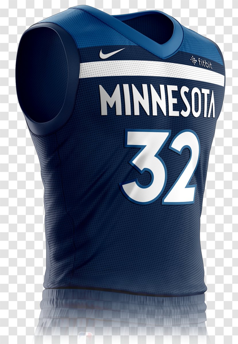 Minnesota Timberwolves Jersey NBA Uniform Nike - Sleeve - Nba Transparent PNG
