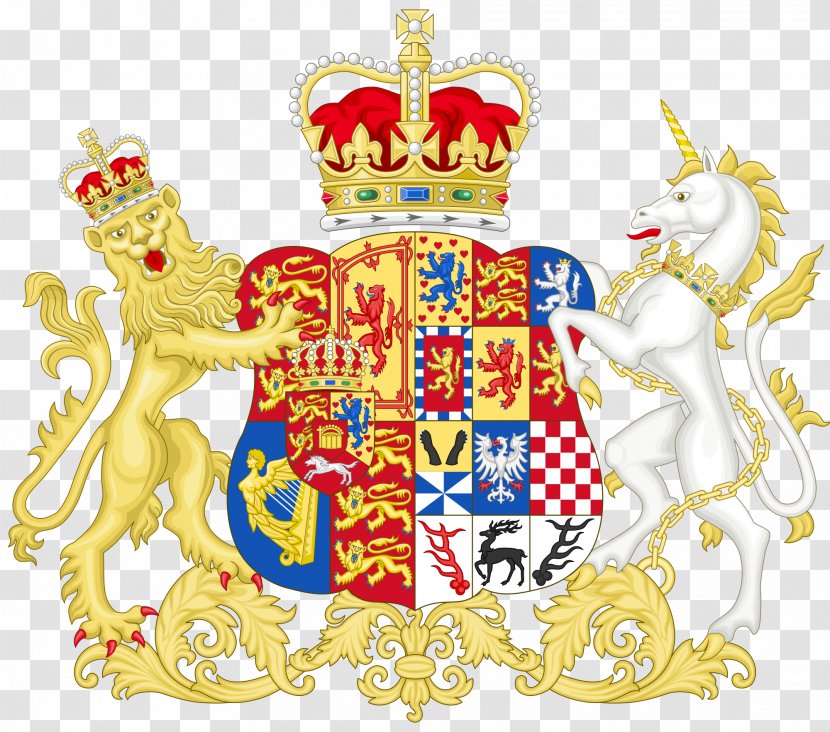 Royal Coat Of Arms The United Kingdom England Quartering Monarchy - Crest Transparent PNG