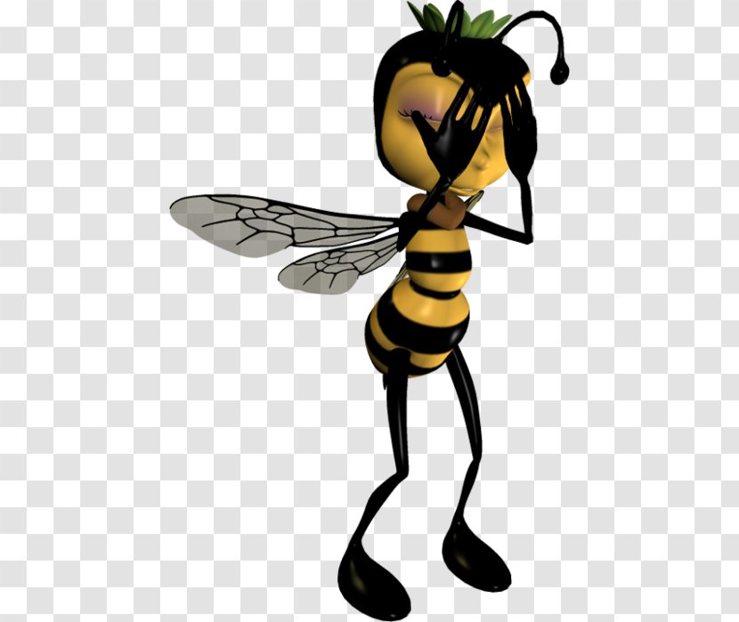 Honey Bee Clip Art Image Jappy - Pest Transparent PNG