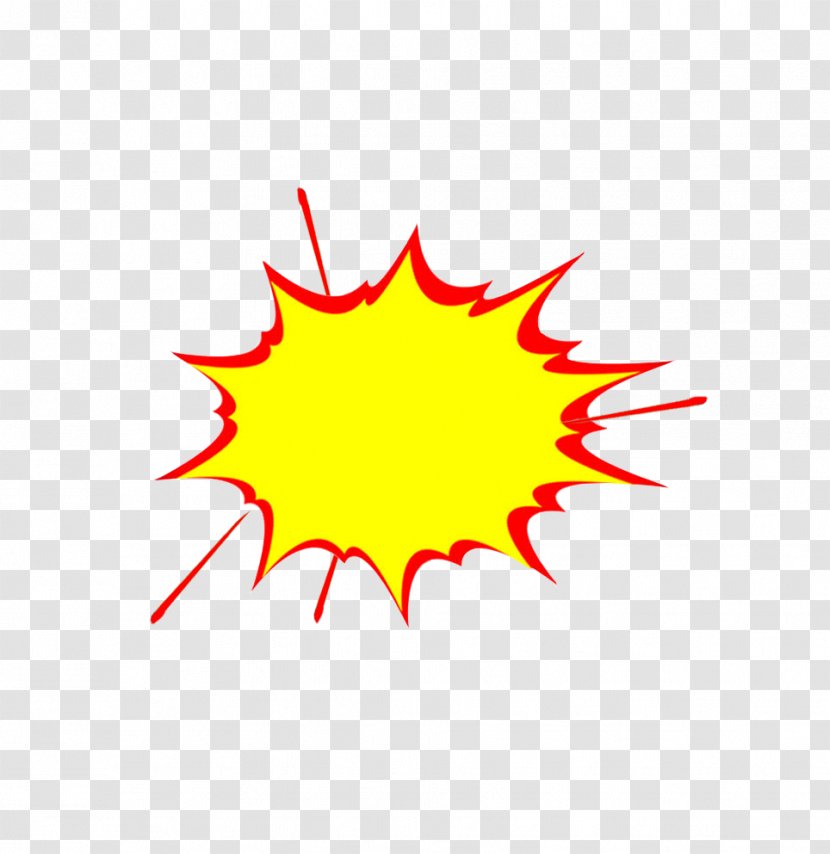 Explosion Icon - Cartoon Transparent PNG