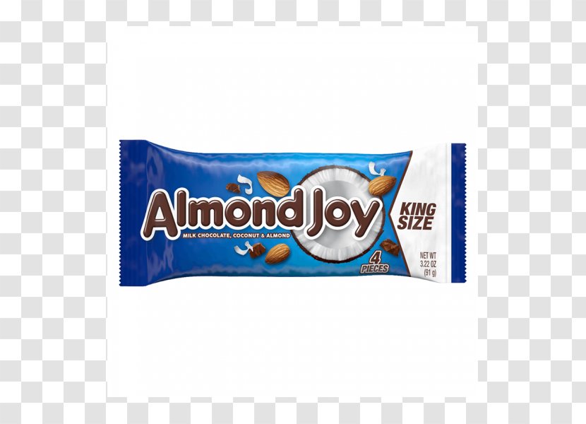 Almond Joy Chocolate Bar Candy Heath - Watercolor Transparent PNG