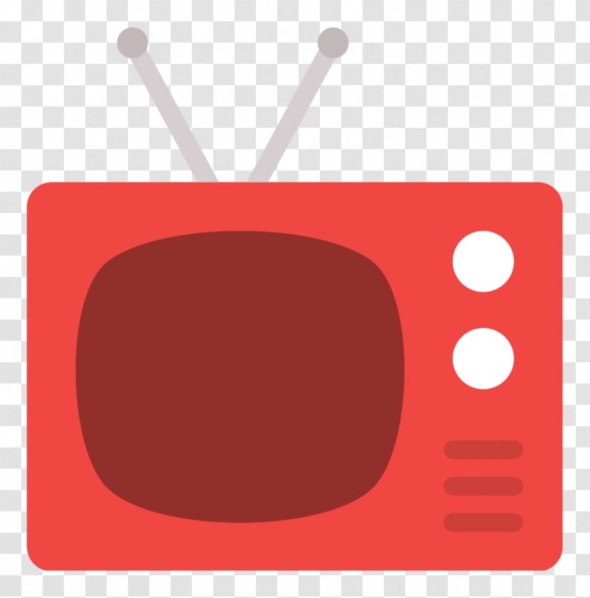 Television Set Icon - Service - Cute Retro TV Transparent PNG