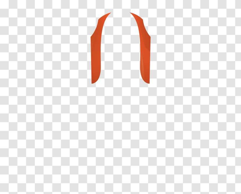 Logo Brand Line - Orange - Shirt Side View Transparent PNG