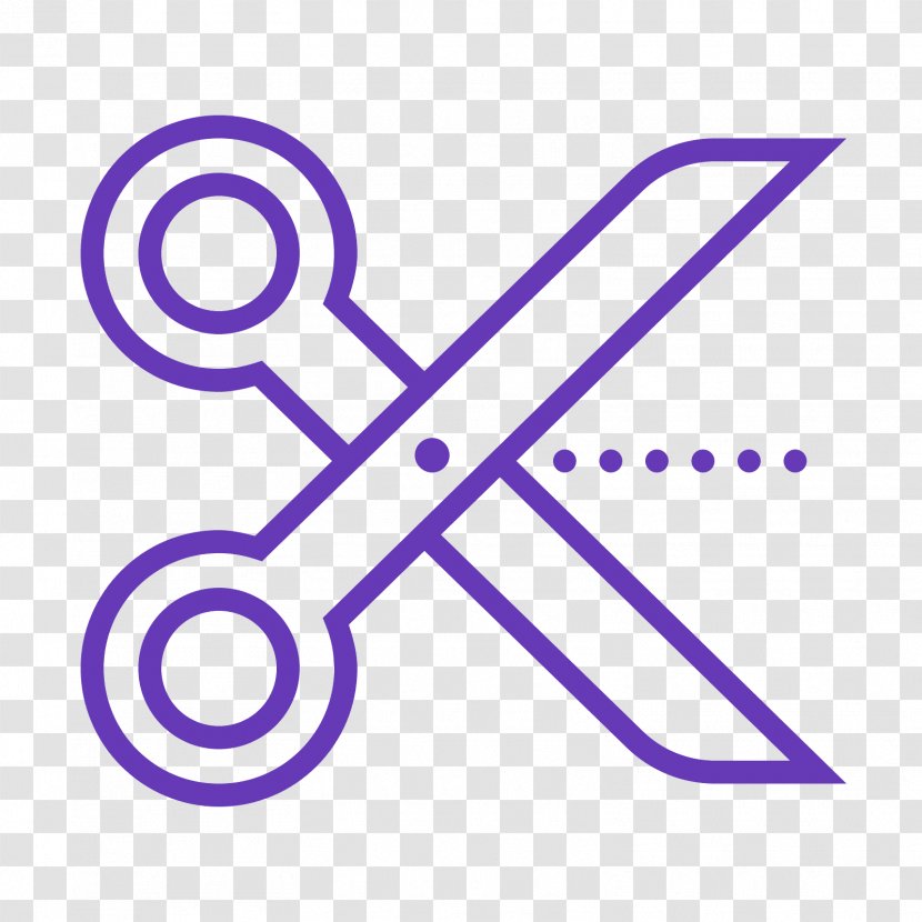 Scissors - Purple Transparent PNG