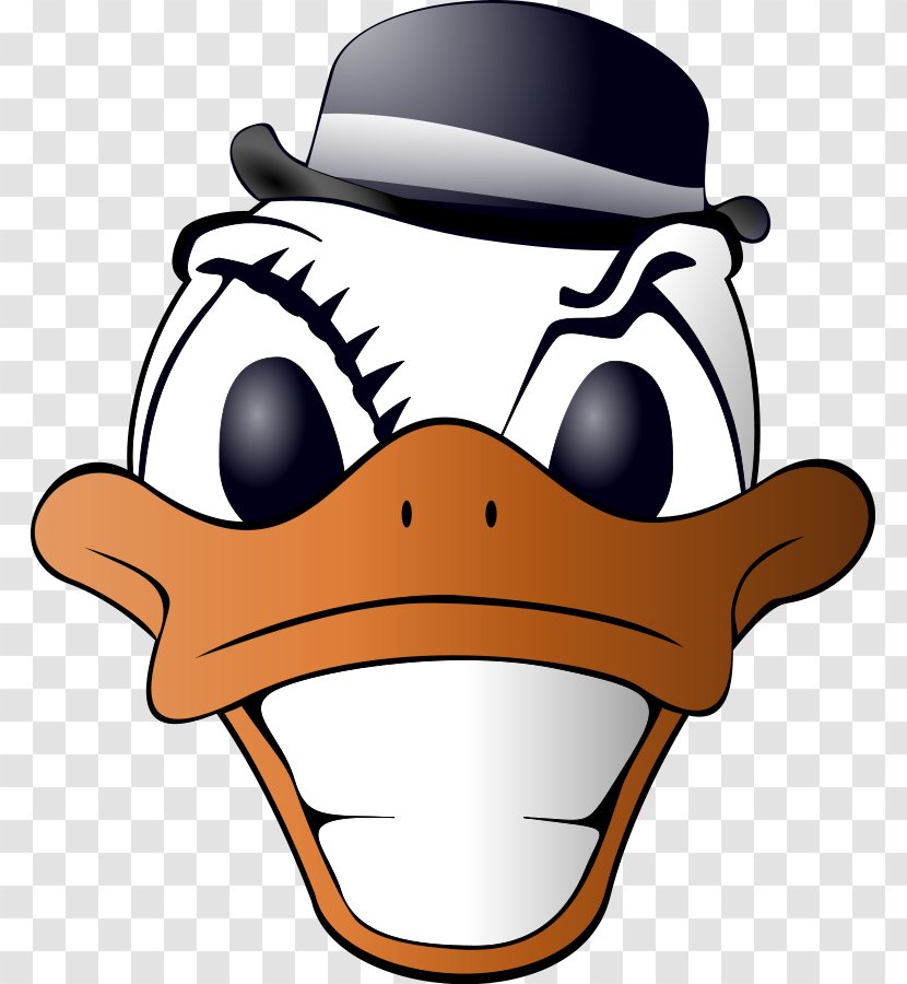 Daffy Duck American Pekin Mallard Bird - Hat - Bowling Pin Clipart Transparent PNG