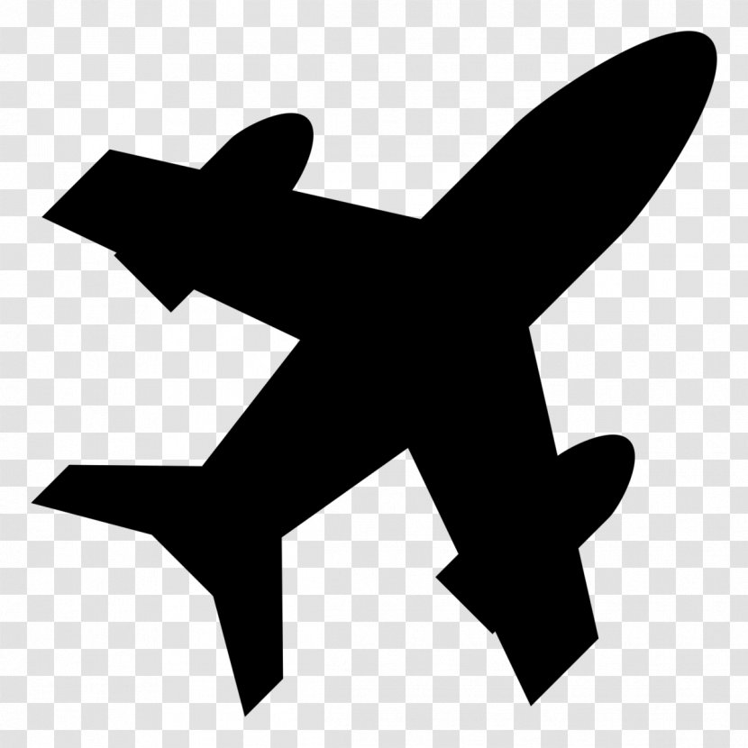 Airplane Flight Aircraft Travel Transparency - Silhouette - Airline Transparent PNG