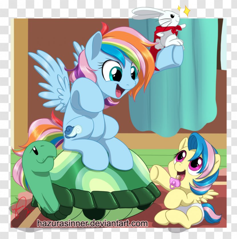 My Little Pony Rainbow Dash Fan Art - Cartoon - STORY TELLING Transparent PNG