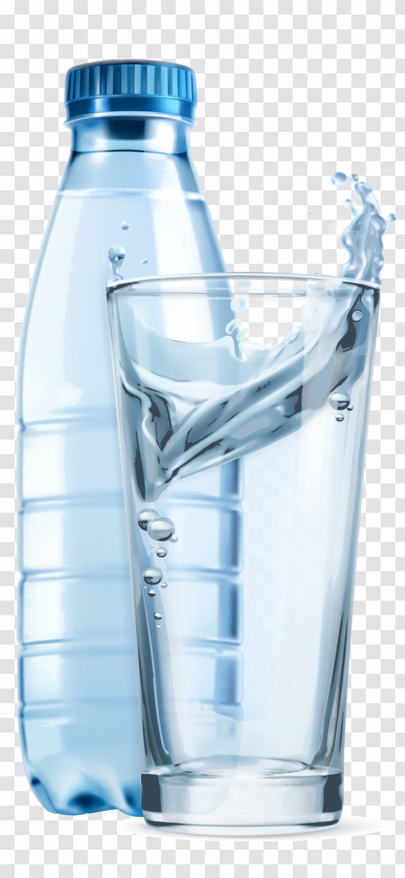 Water Bottle Bottled - Liquid - Creative Transparent PNG