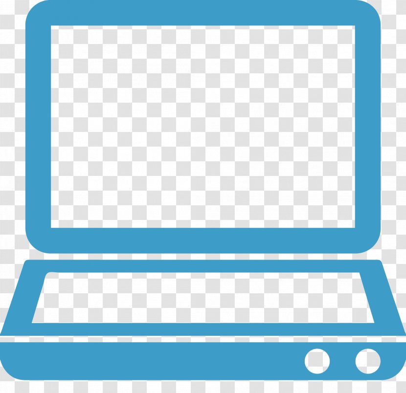 Laptop MacBook Clip Art - Blue - Tecnologia Transparent PNG