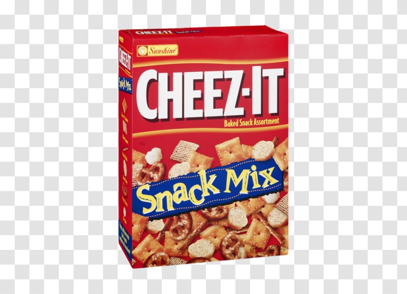 Corn Flakes Cheez-It Crackers Original Double Cheese Baked Snack Mix Transparent PNG