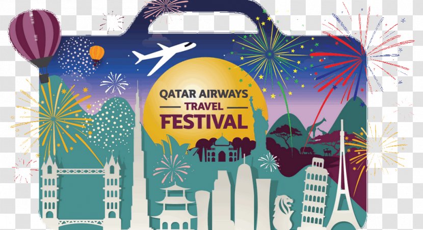 Qatar Flight Air Travel Package Tour Transparent PNG