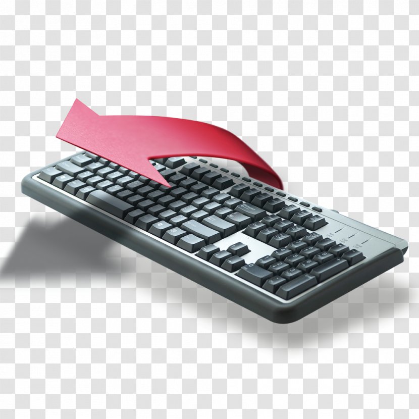 Computer Keyboard Mouse Arrow Keys - Space Bar - And Arrows Transparent PNG