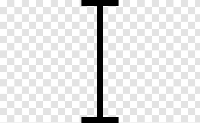 Line Segment - Cross - Vertical Transparent PNG