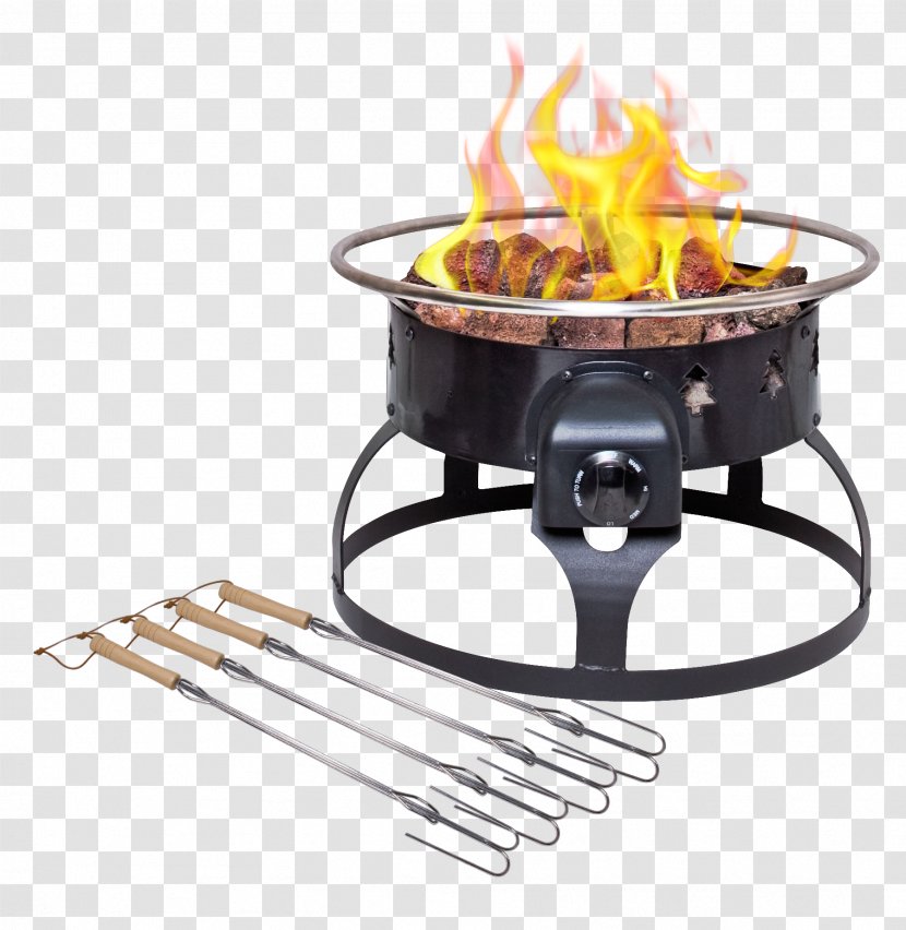 Fire Pit Propane Fireplace Table Heater - Camping Transparent PNG