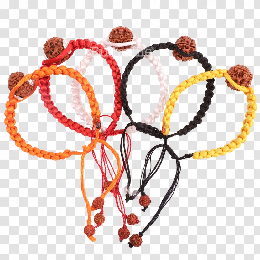 Bracelet Bead Body Jewellery Human - Orange - Thread Bracelets Transparent PNG