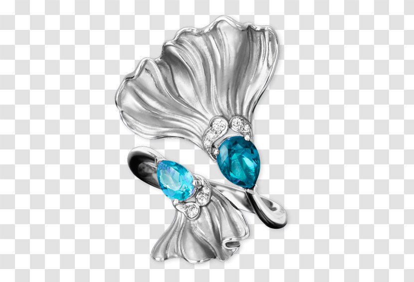 Turquoise Jewellery Myth Gemstone Earth - Brooch Transparent PNG