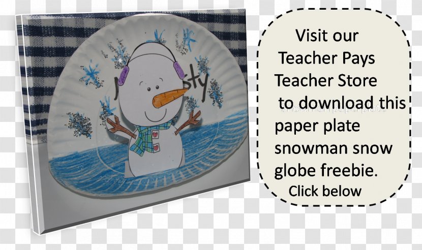 Font Text Messaging - Kindergarten Snowman Writing Paper Transparent PNG