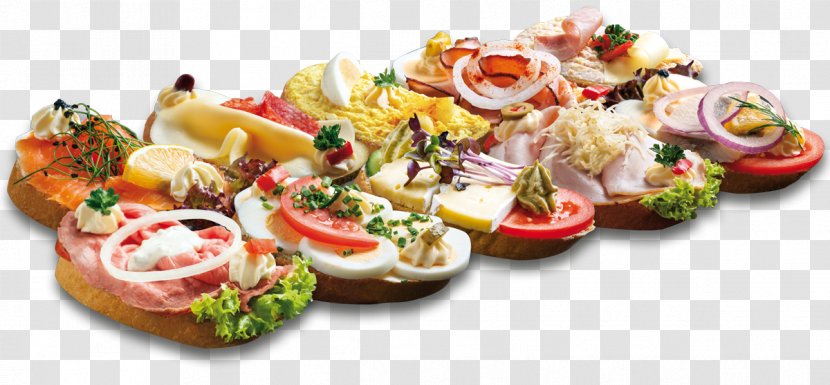 Hors D'oeuvre Small Bread Vegetarian Cuisine Canapé Food - Besuch Transparent PNG