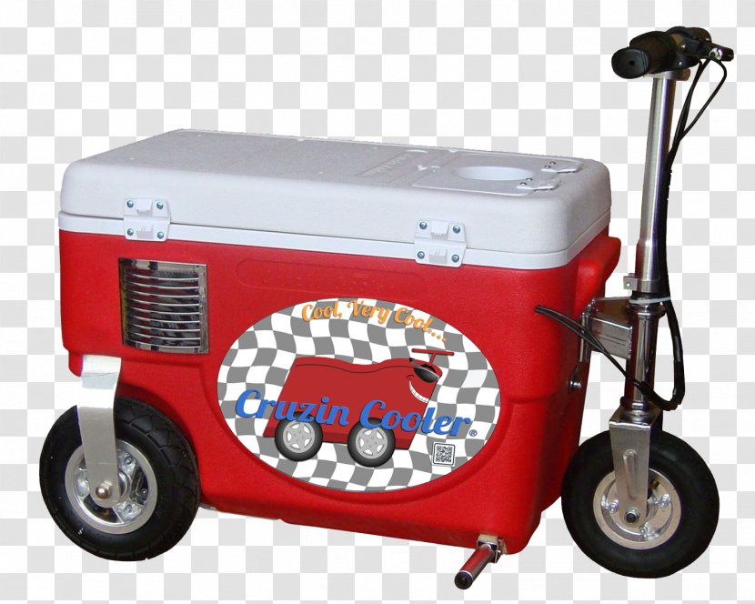 Electric Motorcycles And Scooters Ride-on Cooler Vehicle - Scooter Transparent PNG