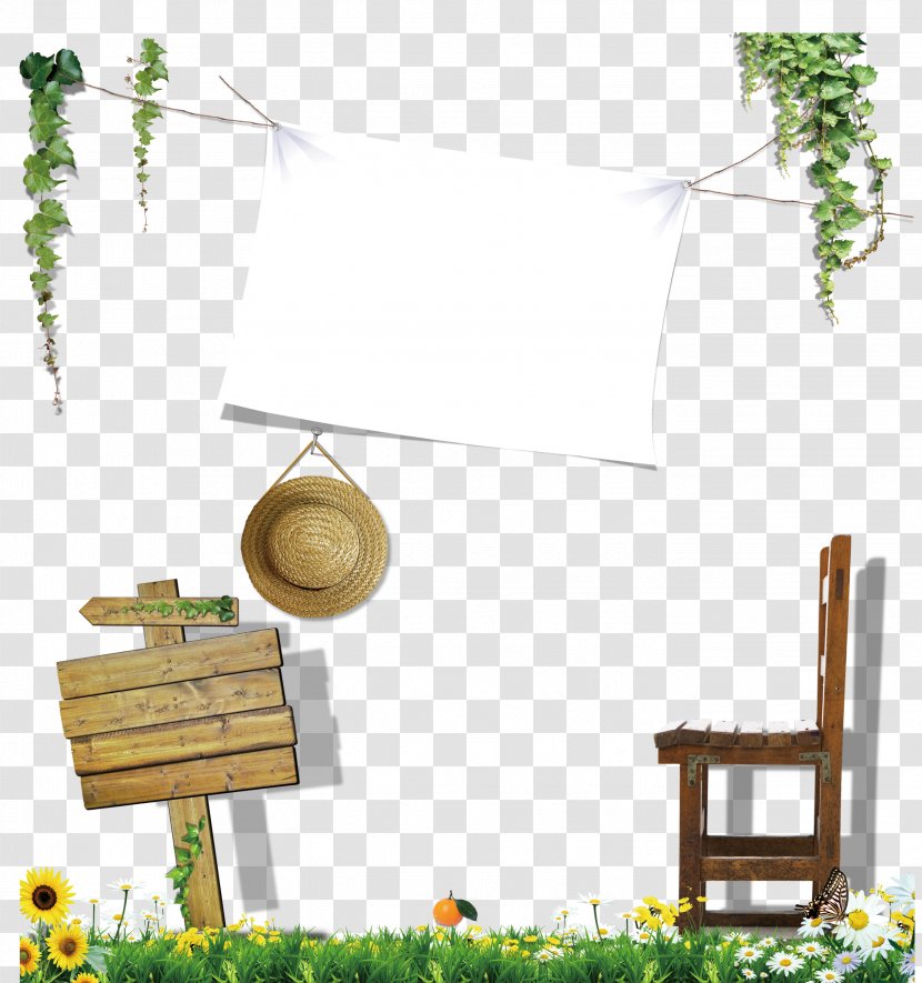 Chair Wood - Tree - Field Scenery Transparent PNG