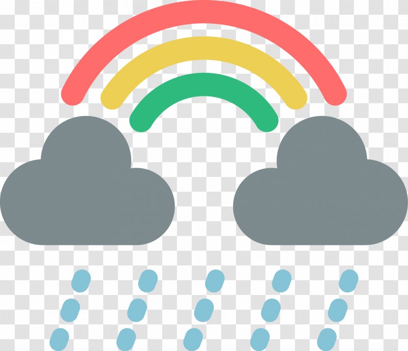 Rainbow Vector After Rain - Clip Art - Area Transparent PNG