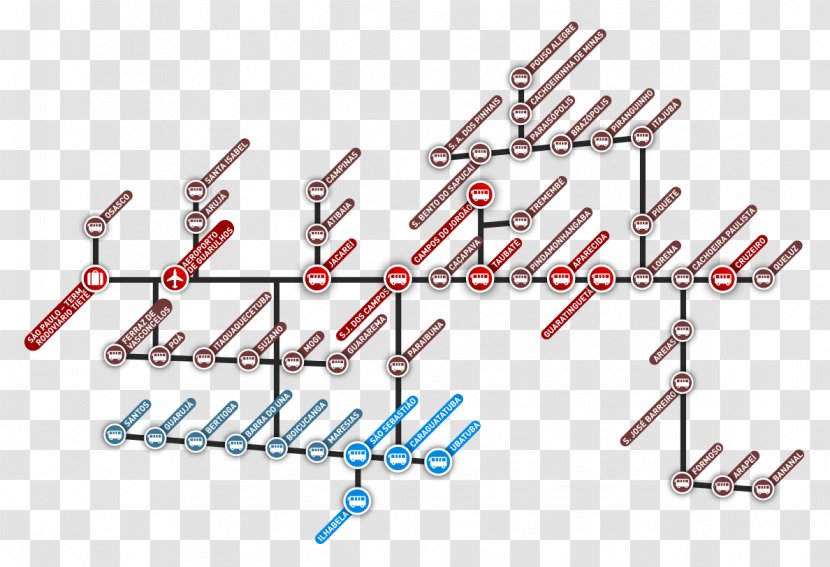 São José Dos Campos Paulo–Guarulhos International Airport Tietê Bus Terminal Taubaté - Ubatuba Transparent PNG