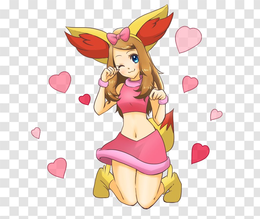 Ash Ketchum Serena Pokémon X And Y Pikachu - Flower - Eyes Tail Transparent PNG