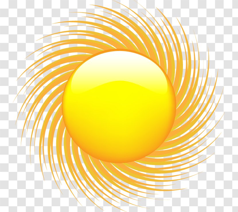 Cartoon - Sphere - Sun Smiley Transparent PNG
