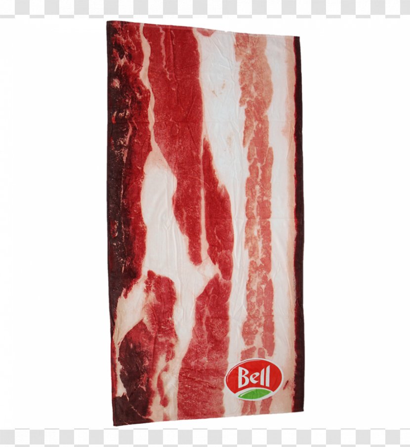 Bacon Cloth Napkins Meat Towel Lard - Silhouette Transparent PNG