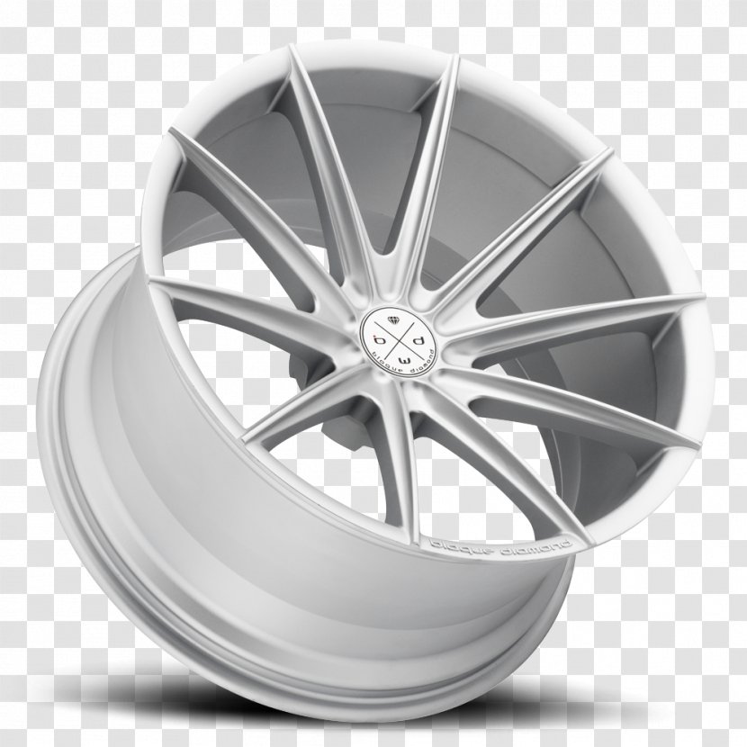 Alloy Wheel Rim Car Blaque Diamond Wheels - Vehicle Transparent PNG